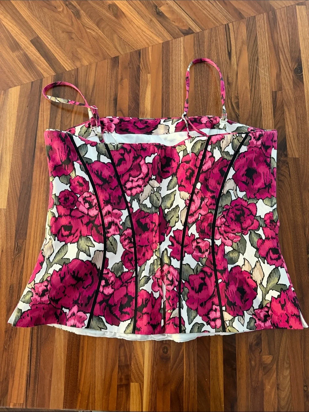 WHBM Floral Corset/Bustier | Size 12 - Picture 2 of 8